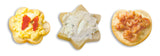 3 Piece Canape Party Bread Mold Set