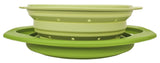 100% Silicone Family Size Steamer - Collapsible Design with Lid & Detachable Colander