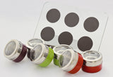 Magnetic Spice Set Rack, Seasonings Containers and Condiments Set