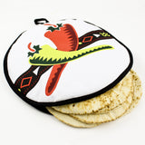 Tortilla Warmer 12-Inch - Tortilla, Pita, Wrap, Naan, Pancake, Quesadillas, Flat Bread