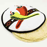 Tortilla Warmer 12-Inch - Tortilla, Pita, Wrap, Naan, Pancake, Quesadillas, Flat Bread