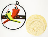 Tortilla Warmer 12-Inch - Tortilla, Pita, Wrap, Naan, Pancake, Quesadillas, Flat Bread