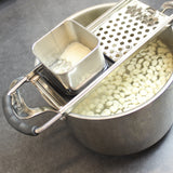 Premium 18/10 Grade Stainless Steel Spaetzle Maker with Comfort Grip Handle