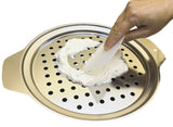Stainless Steel Spaetzle Maker Lid with Scraper