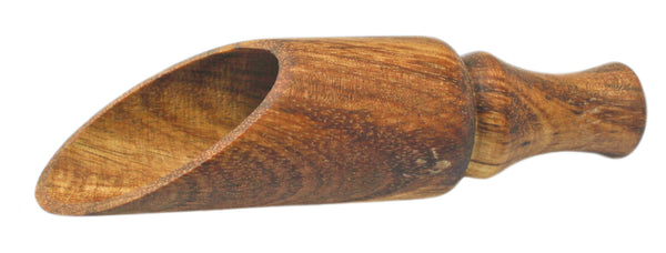 Zoie + Chloe All-Natural Acacia Wood Scoop Spoon - Tea Salt Coffee Flour Nuts & More