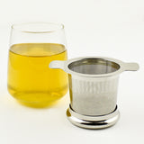 Extra Fine Stainless Steel Tea Infuser - Brew-in-Mug Loose Leaf Mesh Strainer Filter
