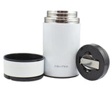 Vacuum Insulated Stainless Steel 25oz Food Jar & Thermal Crockpot Cooker - Recipe Included