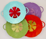 Silicone Spill Stopper Pot Pan Lid & Splatter Guard - 10 Inch