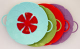 Silicone Spill Stopper Pot Pan Lid & Splatter Guard - 10 Inch