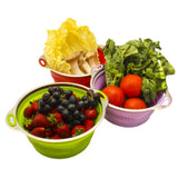 Stainless Steel and Silicone Collapsible Strainer