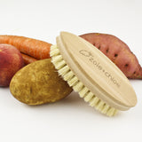 100% Natural Plant-Fiber Soft Bristles Vegetable Brush