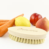 100% Natural Plant-Fiber Soft Bristles Vegetable Brush