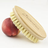 100% Natural Plant-Fiber Soft Bristles Vegetable Brush