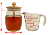 Bamboo Honey Comb Jar