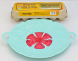 Silicone Spill Stopper Pot Pan Lid & Splatter Guard - 12 Inch