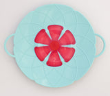 Silicone Spill Stopper Pot Pan Lid & Splatter Guard - 10 Inch
