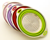 Stainless Steel and Silicone Collapsible Strainer