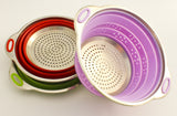 Stainless Steel and Silicone Collapsible Strainer