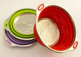 Stainless Steel and Silicone Collapsible Strainer