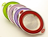 Stainless Steel and Silicone Collapsible Strainer