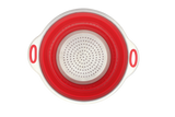 Stainless Steel and Silicone Collapsible Strainer