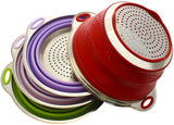 Stainless Steel and Silicone Collapsible Strainer