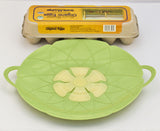 Silicone Spill Stopper Pot Pan Lid & Splatter Guard - 12 Inch