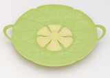 Silicone Spill Stopper Pot Pan Lid & Splatter Guard - 12 Inch