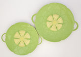 Silicone Spill Stopper Pot Pan Lid & Splatter Guard - 10 Inch