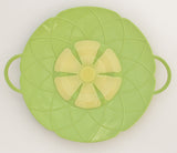 Silicone Spill Stopper Pot Pan Lid & Splatter Guard - 12 Inch