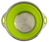 Stainless Steel and Silicone Collapsible Strainer