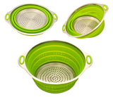 Stainless Steel and Silicone Collapsible Strainer