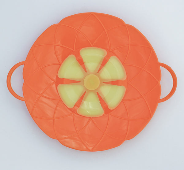 Silicone Spill Stopper Pot Pan Lid & Splatter Guard - 10 Inch