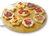 3 Piece Canape Party Bread Mold Set