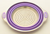 Stainless Steel and Silicone Collapsible Strainer
