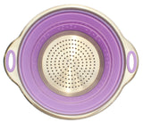 Stainless Steel and Silicone Collapsible Strainer