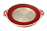 Stainless Steel and Silicone Collapsible Strainer