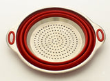 Stainless Steel and Silicone Collapsible Strainer