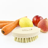 100% Natural Plant-Fiber Soft Bristles Vegetable Brush