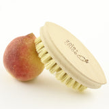 100% Natural Plant-Fiber Soft Bristles Vegetable Brush