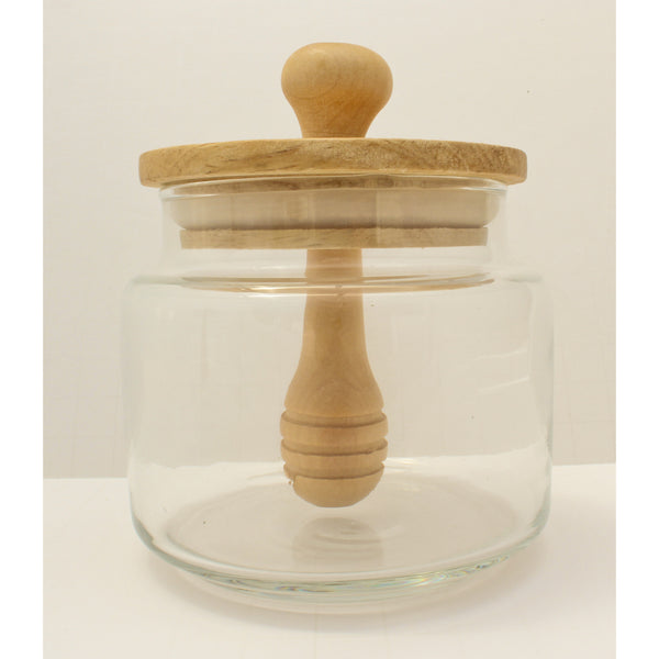 Bamboo Honey Comb Jar