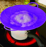 Silicone Spill Stopper Pot Pan Lid & Splatter Guard - 10 Inch