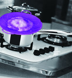 Silicone Spill Stopper Pot Pan Lid & Splatter Guard - 10 Inch