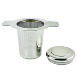 Extra Fine Stainless Steel Tea Infuser - Brew-in-Mug Loose Leaf Mesh Strainer Filter