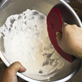 Multi-Purpose Silicone Scraper - Bowl Dough Icing Dish Pot Pan & More