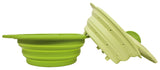 100% Silicone Family Size Steamer - Collapsible Design with Lid & Detachable Colander