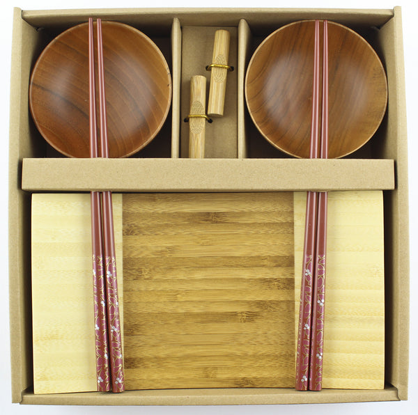 Bamboo Sushi Set For 2 people : : Home
