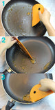 Multi-Purpose Silicone Scraper - Bowl Dough Icing Dish Pot Pan & More