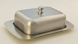 Stainless Steel Butter Dish with Easy to Hold Lid