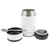 Vacuum Insulated Stainless Steel 25oz Food Jar & Thermal Crockpot Cooker - Recipe Included